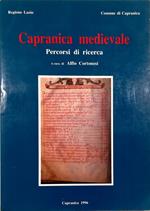 Capranica medievale Percorsi di ricerca