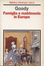Famiglia e matrimonio in Europa