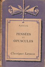 Pensées et opuscules