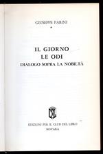 Il giorno le Odi. Dialogo sopra la nobiltà