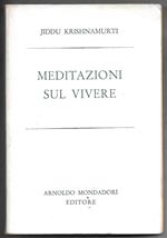 Meditazioni sul vivere