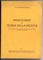 Prontuario di teoria della musica - Cento domande per una buona preparazione all'esame di teoria e solfeggio