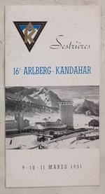 Sestrières. 16° Alberg-Handahar. 9-10-11 marzo 1951