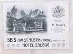 Seis am Schlern (Tirol). Hotel Salegg