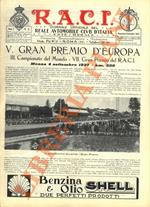 RACI. 1927. Organo ufficiale del Reale Automobile Club d’Italia