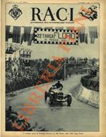 RACI. 1931. Settimanale dell’automobilismo italiano