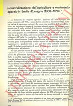 Industrializzazione dell'agricoltura e movimento operaio in Emilia-Romagna (1900-1920)