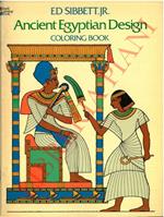 Ancient Egyptian Design. Coloring Book