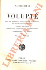 Volupté. Avec un appendice contenant les témoignages et jugements contemporains. Edition nouvelle contenant les variantes et des documents inédits. Introduction et notes par Maurice Allem