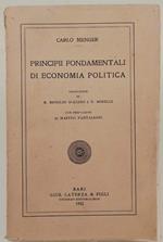 Principi Fondamentali Di Economia Politica( 1925)