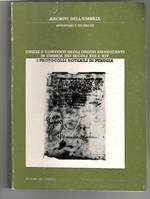 Chiese E Conventi Degli Ordini Mendicanti In Umbria Nei Secoli Xiii E Xiv. La Serie Dei Protocolli Dell'Archivio Notarile Di Perugia