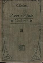 Prose E Poesie Moderne Iii Per Le Classi Inferiori Delle Scuole Medie Austriache