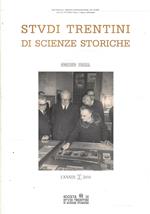Studi Trentini Di Scienze Storiche - Sezione Prima - Lxxxix/2010