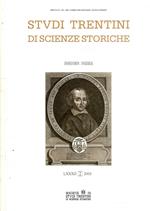 Studi Trentini Di Scienze Storiche - Sezione Prima Lxxxii/2003