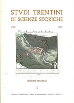 Studi Trentini Di Scienze Storiche - Sezione Seconda Lxx/1991