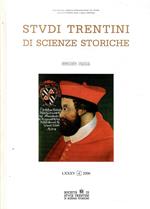 Studi Trentini Di Scienze Storiche - Sezione Prima Lxxxv/2006