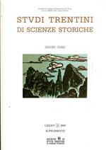 Studi Trentini Di Scienze Storiche - Sezione Prima Lxxxiv/2005