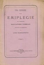 Una lezione sulle emiplegie del professore Salvatore Tommasi raccolta e pubblicata da Luigi Masciangioli