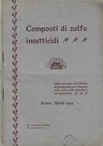 Composti di zolfo insetticidi