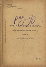 Rivista sintetica di terapia (dalle pubblicazioni mediche del 1911)