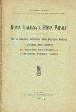 Roma italiana e Roma Papale