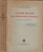 I fattori biologici dell'ordinamento sociale