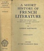 A short history of french literature