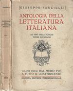 Antologia della letteratura italiana