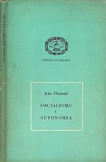 Socialismo e autonomia