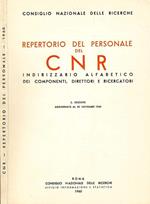 Repertorio del personale del C N R