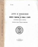 Atti e memorie della società tiburtina di storia e d'arte vol. XLI, 1968