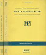 Rivista di Psicoanalisi. Organo della Società Psicoanalitica Italiana / Journal of the Italian Psychoanalytical Society. Anno XXXVII - 1991 - N. N. 1 (Gennaio-Marzo) e N. 3 (Luglio-Settembre)