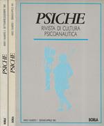 Psiche. Rivista di cultura psicoanalitica - Anno I - 1993 - N. 1 (Gennaio-Aprile) e N. 3 (Settembre-Dicembre)