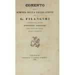 Comento sulla scienza della legislazione di G. Filangieri scritto dal Signor Beniamino Constant. Prima traduzione italiana