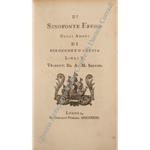 Di Senofonte Efesio degli Amori di Abrocome e d'Anthia Libri V. Tradotti da A. M. Salvini. UNITO A: Cicalata, sopra una certa curiosa statuetta antica di Bronzo. O sia ragionamento faceto d'incomparabile amenita' e di piacevolissima erudizione. UNITO