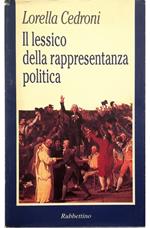 Il lessico della rappresentanza politica