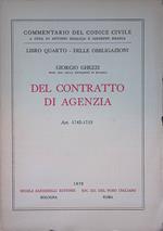 Del contratto di agenzia. Art. 1742-1753