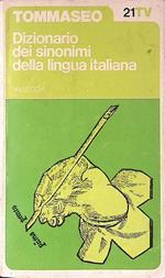 Dizionario dei sinonimi della lingua italiana. D-L