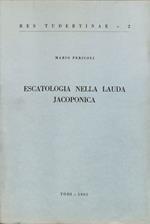 Escatologia nella Lauda Jacoponica