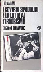 I governi Spadolini e la lotta al terrorismo