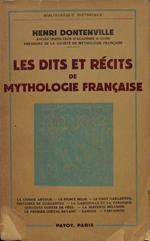 Les dits et recits de mythologie francaise