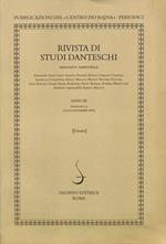 Rivista di studi danteschi. Periodico semestrale. Anno III, fascicolo 2, luglio-dicembre 2003. Estratto