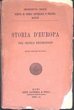 Storia d'Europa nel Secolo Decimonono