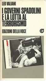 I governi Spadolini e la lotta al terrorismo