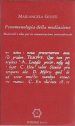 Fenomenologia della mediazione