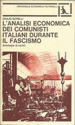 L' analisi economica dei comunisti italiani durante il fascismo