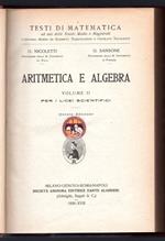 Aritmetica e algebra. Volume II per i licei scientifici