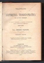 Trattato di Aritmetica teorico-pratica per le scuole secondarie