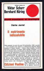 Il matrimonio indissolubile