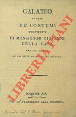 Galateo ovvero dé costumi